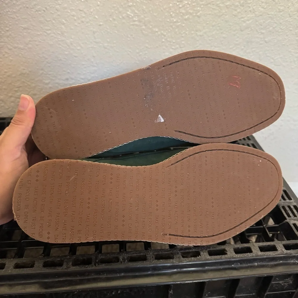 Royal Republiq Aims of Life Amsterdam Green Suede Men's Shoes